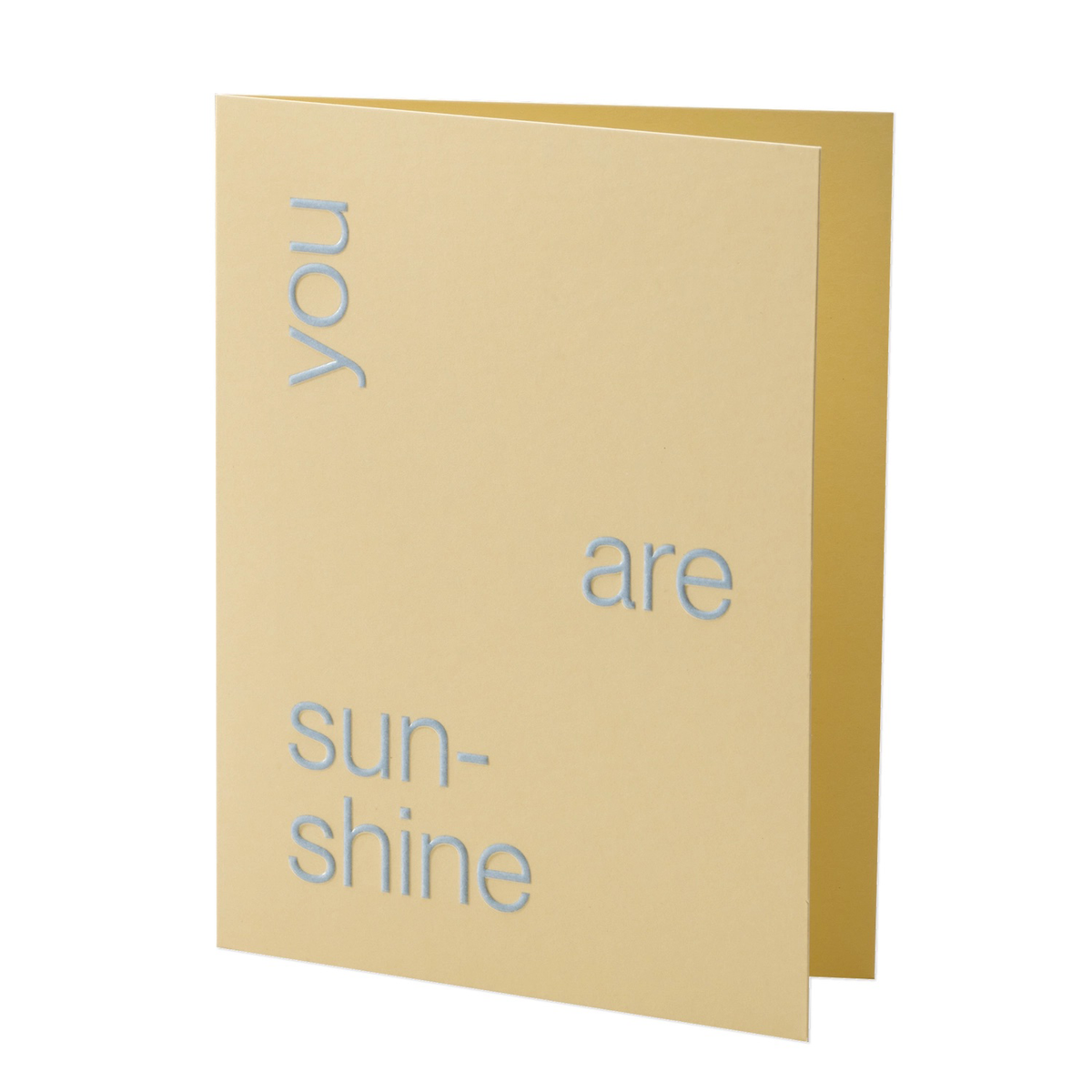 Greeting Card / You Are Sunshine