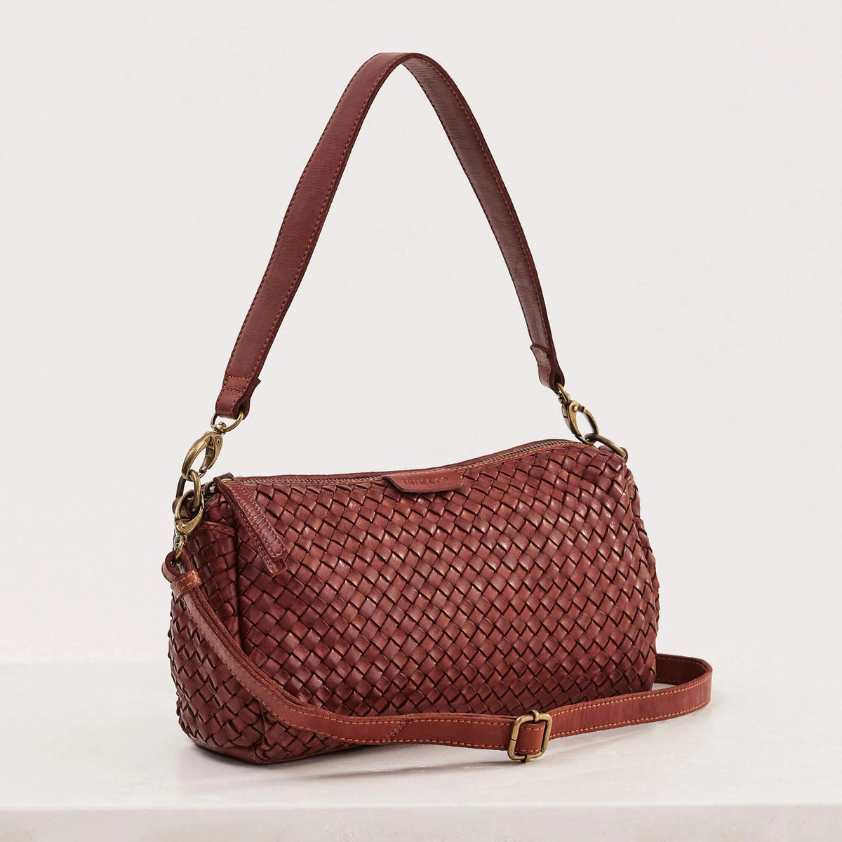 Basque Midi Bag / Amber