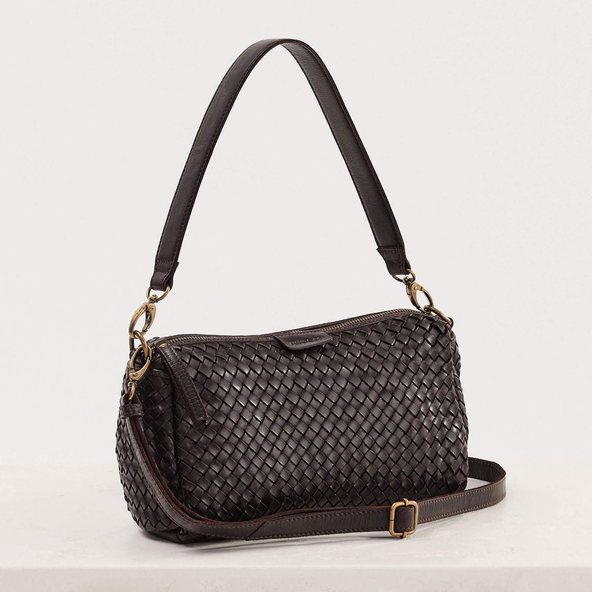 Basque Midi Bag / Chocolate