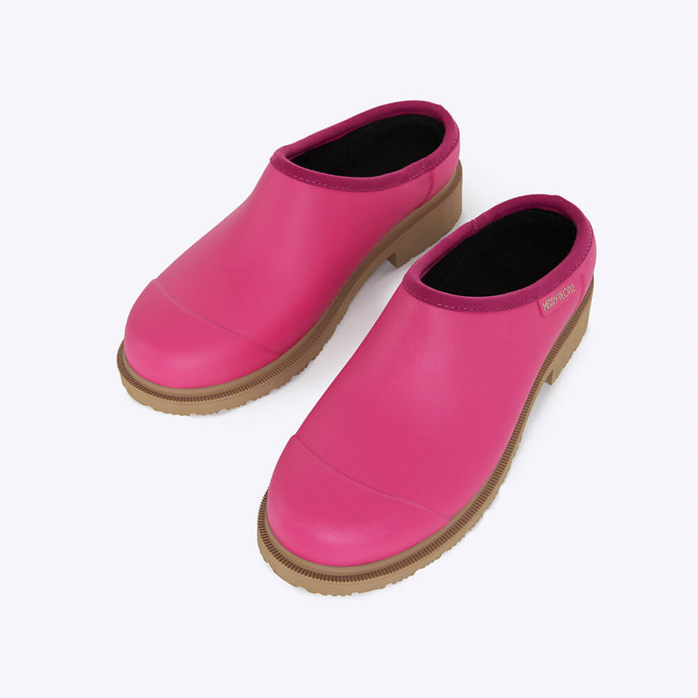 Billie Clog / Fuchsia Pink