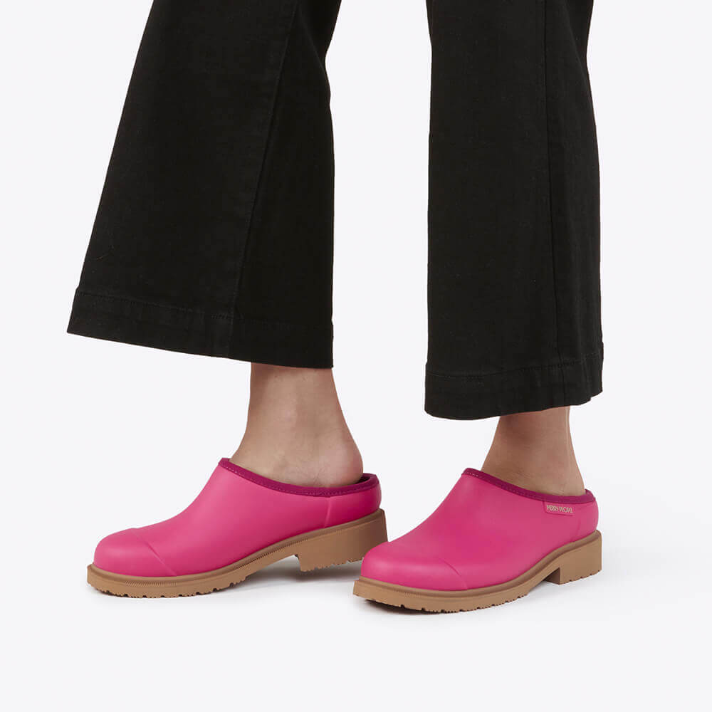 Billie Clog / Fuchsia Pink
