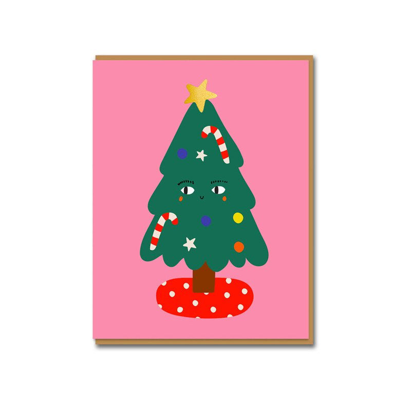 Christmas Card / Christmas Candy Tree