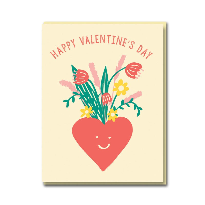 Greeting Card / Valentine Vase