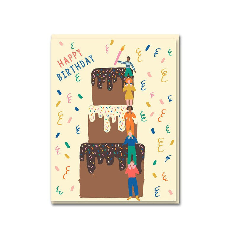 Greeting Card / Cake Tower