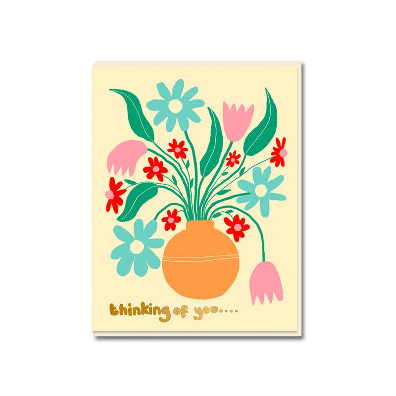 Greeting Card / Flowerheads