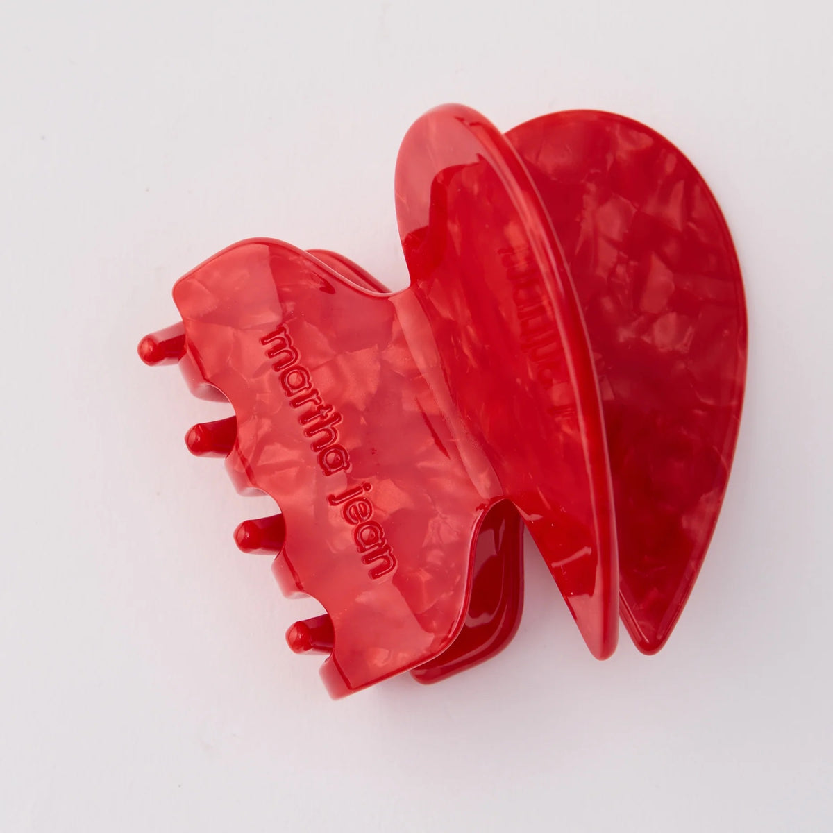 Heart Hair Clip / Red