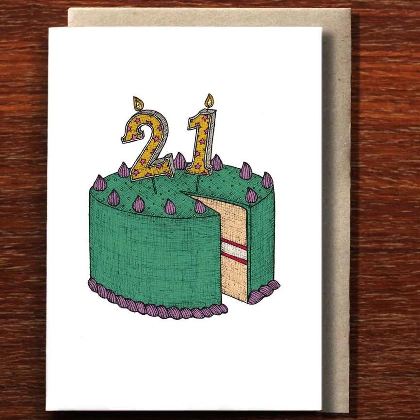 Greeting Card / 21st Birthday