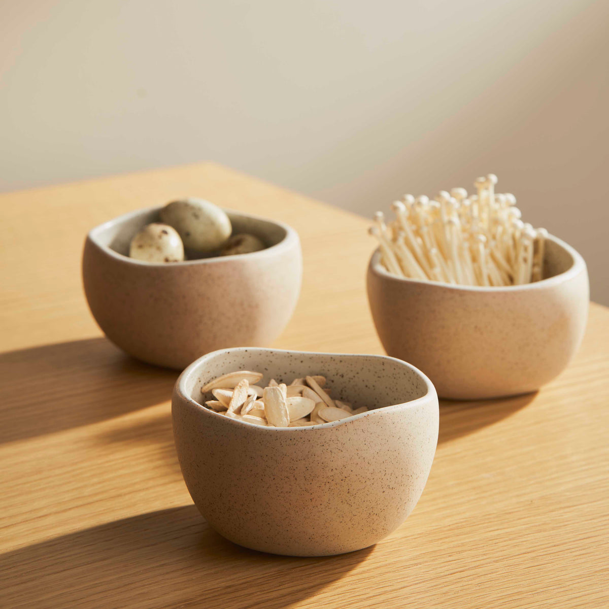 Ceramic Condiment Bowl Set