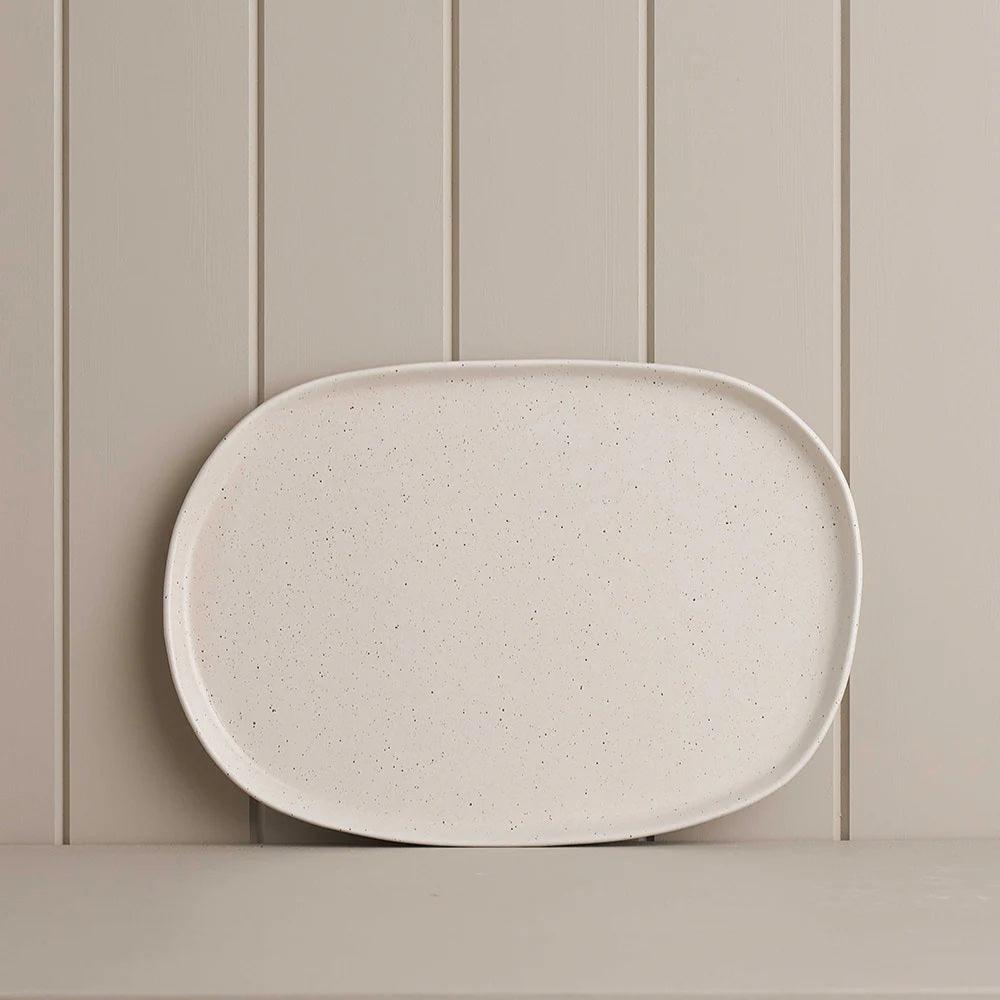 Oblong Small Platter / Natural Earth