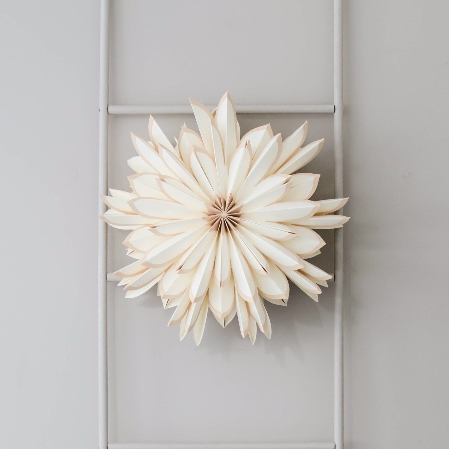 Paper Snowflake 50cm / Off White