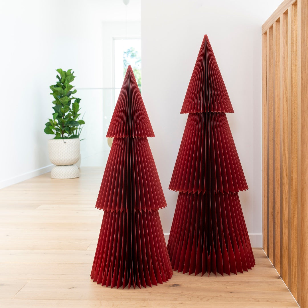 Deluxe Standing Tree 95cm / Red