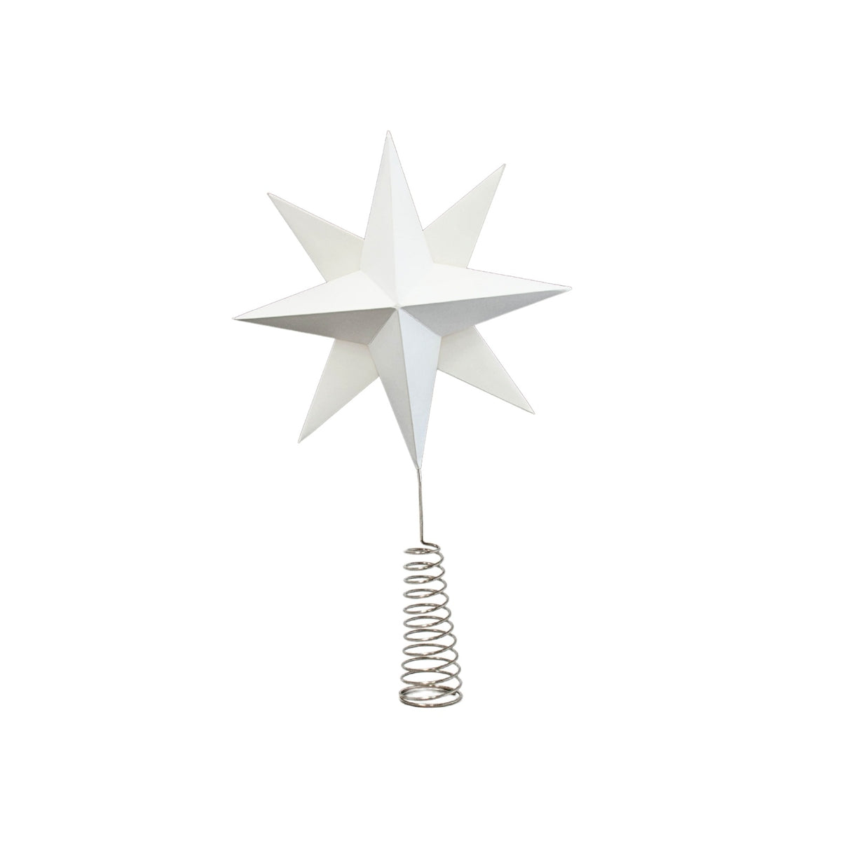 Tree Topper 3D Star 40cm / Off White