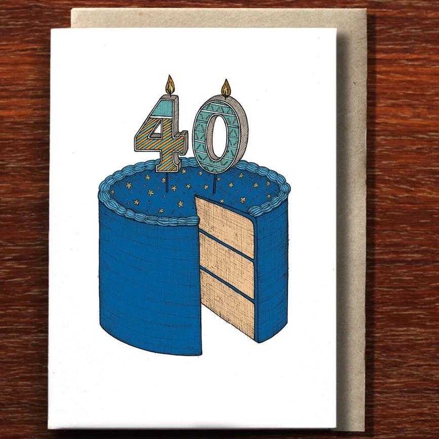 Greeting Card / 40th Birthday