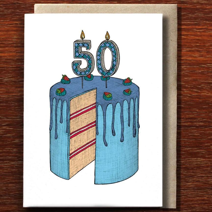 Greeting Card / 50th Birthday