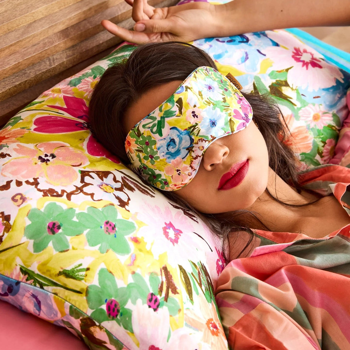 Alfresco Silk Eye Mask