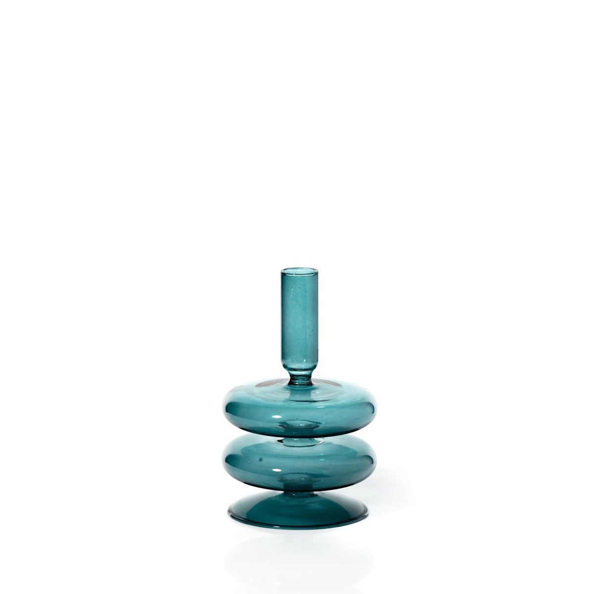 Taper Candle Holder / Ocean Teal