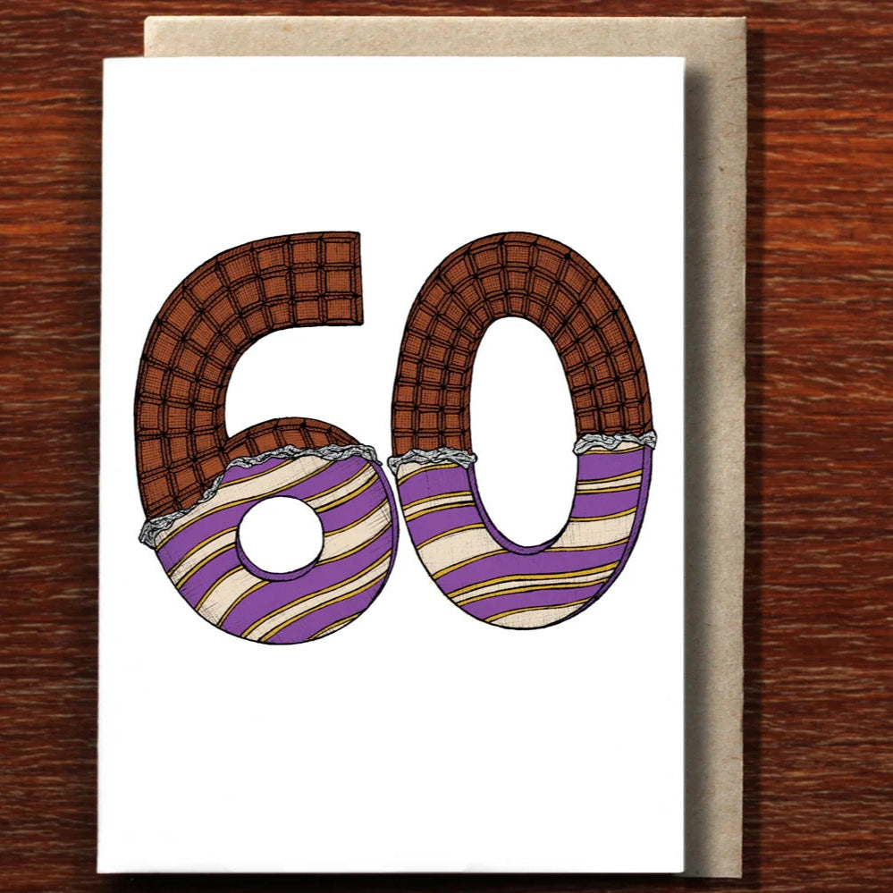 Greeting Card / 60th Chocolate