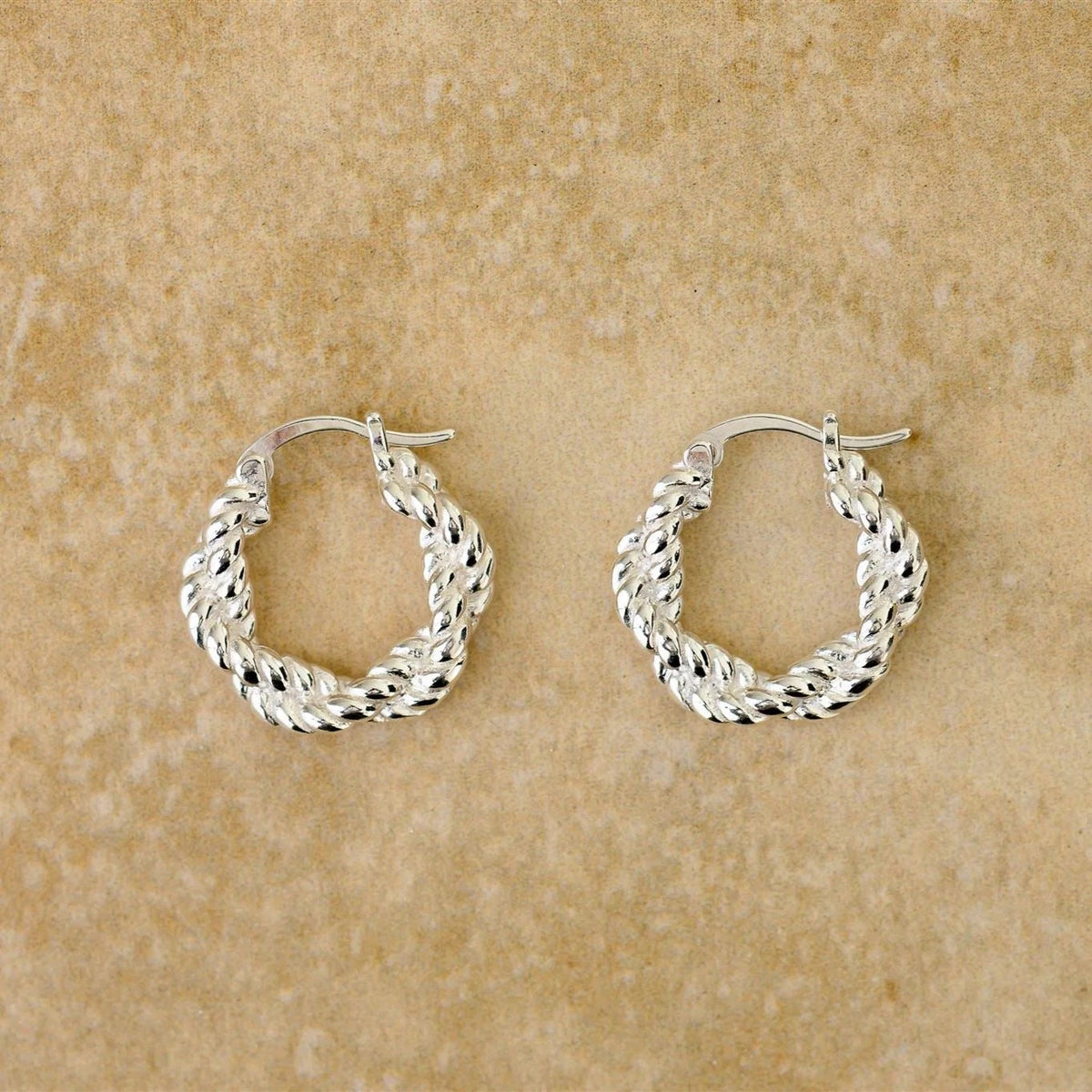 Stevie Earrings / Silver