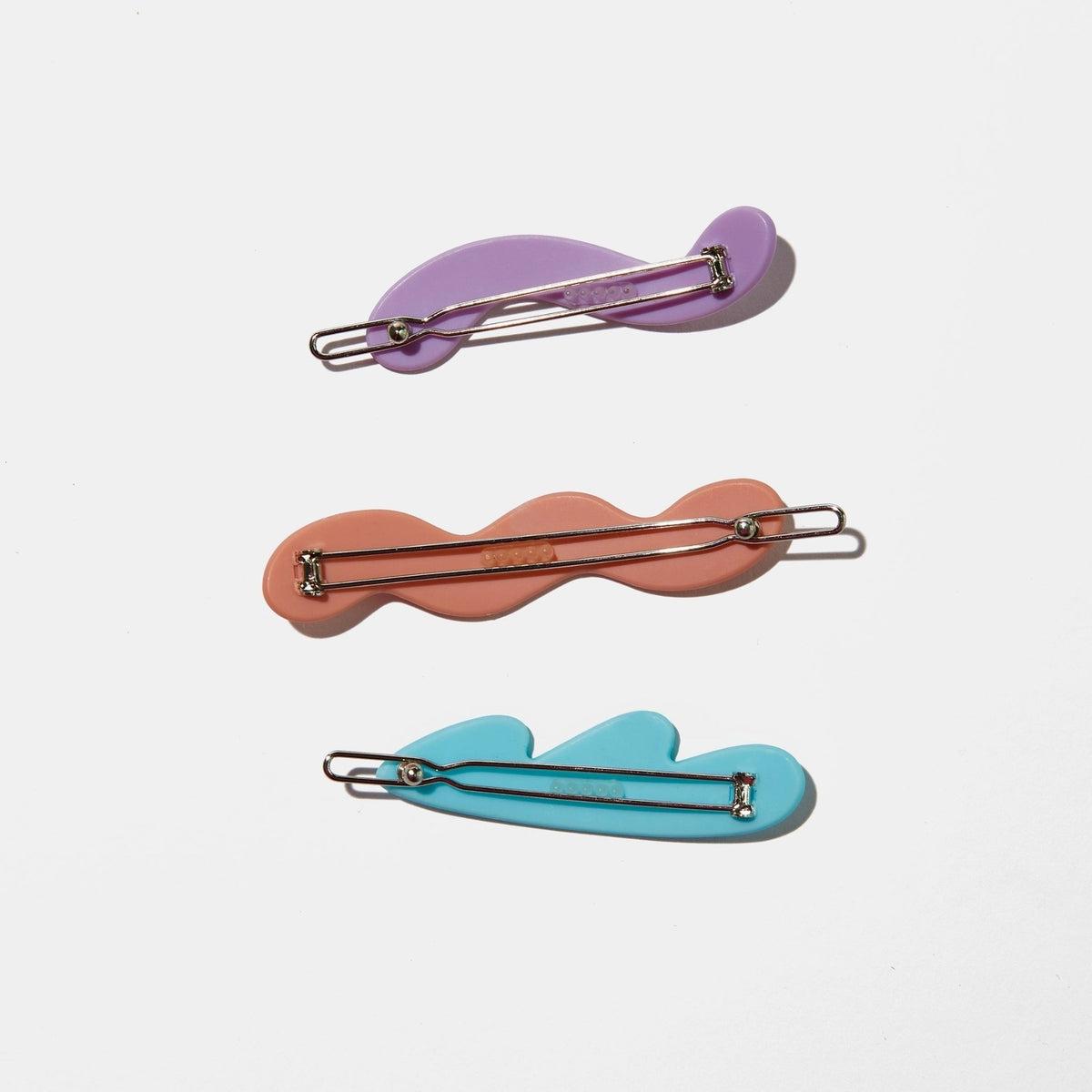 Mini Wave Clips / Pastel