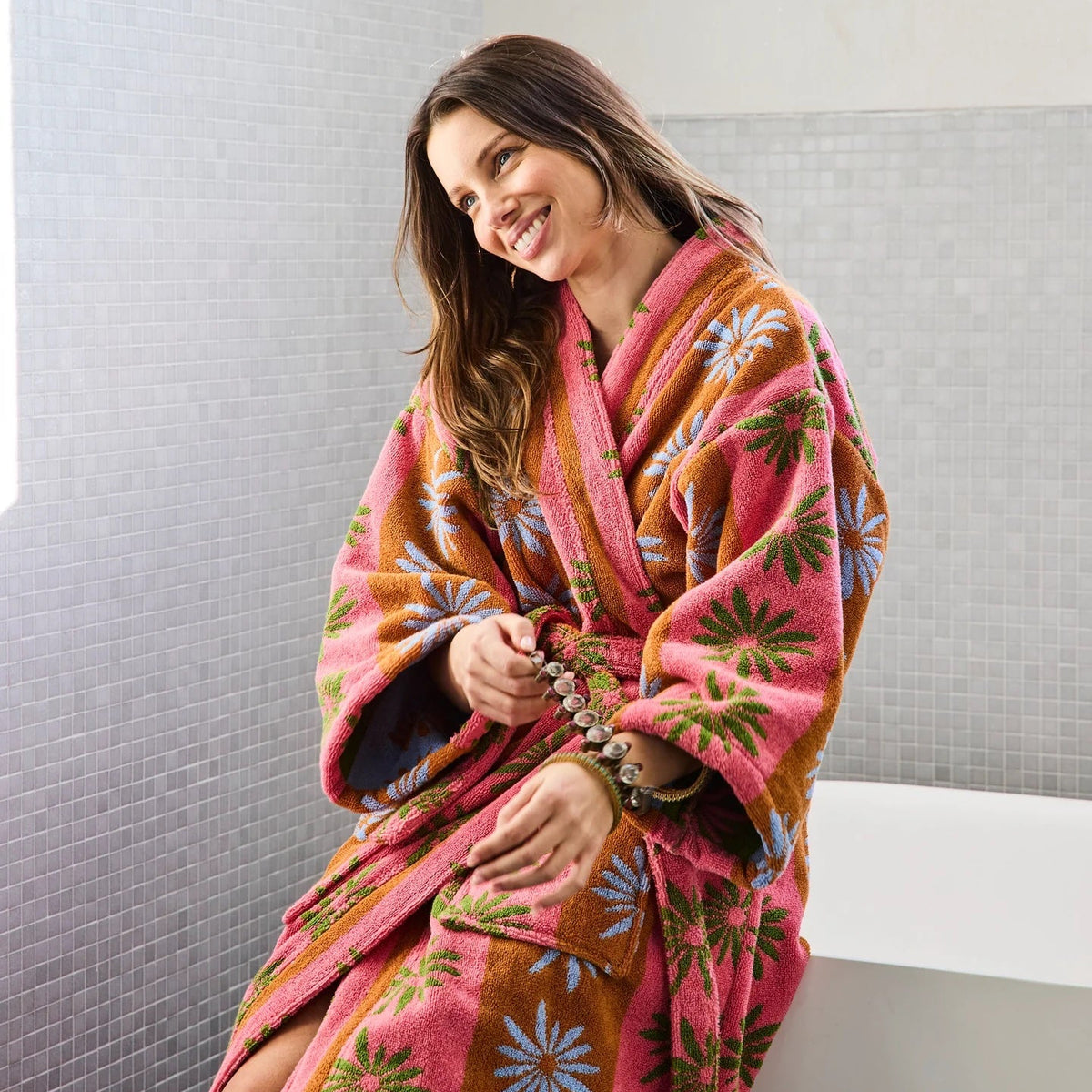 Little Daisy Terry Bath Robe