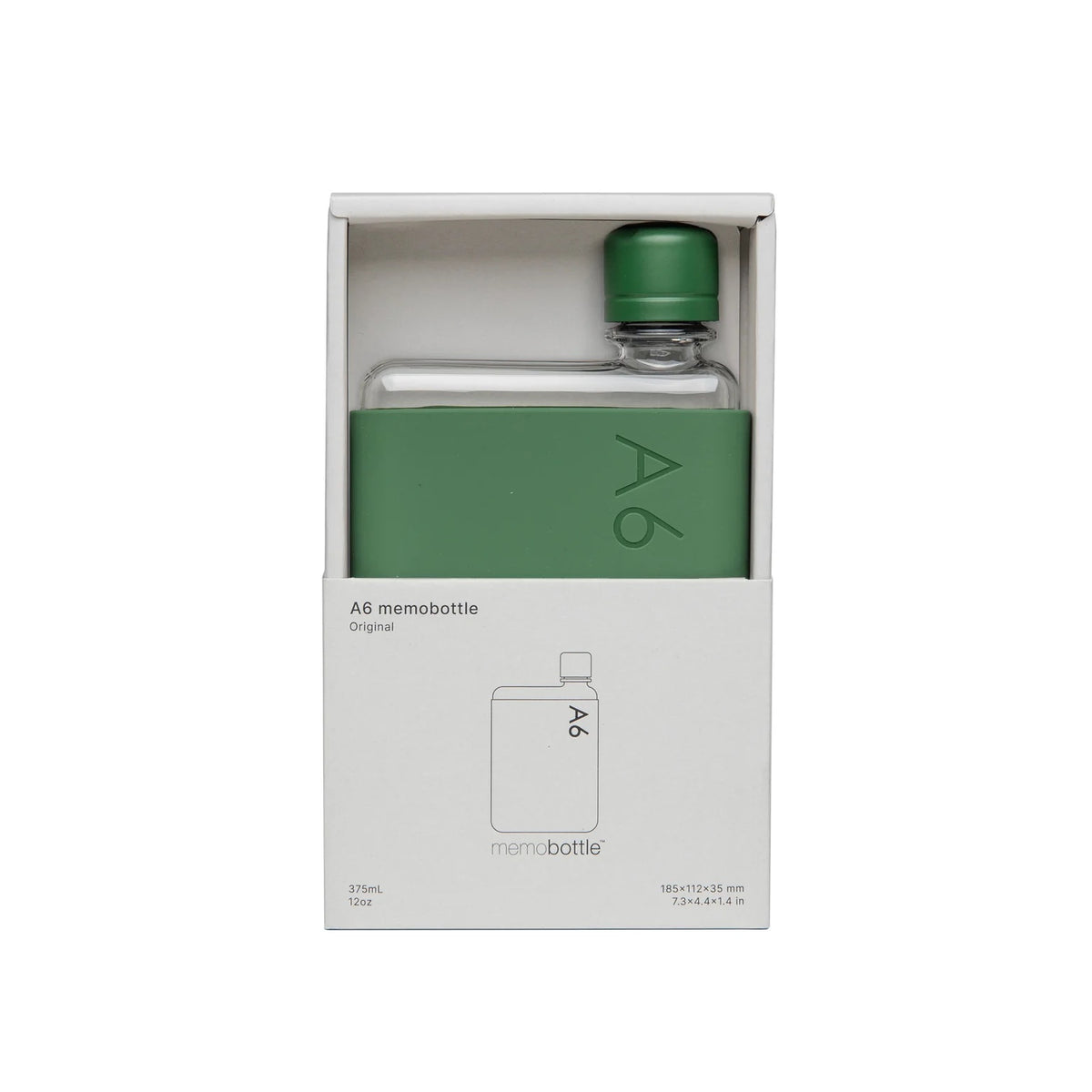 A6 Drink Bottle / Moss Sleeve
