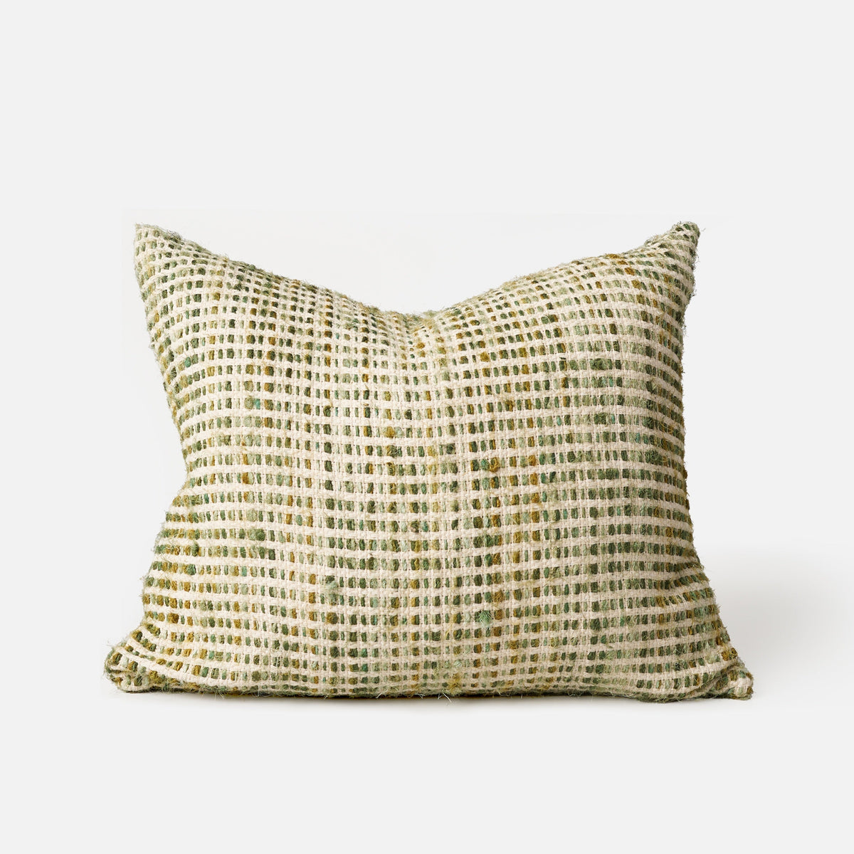 Valerie Woven Cushion / Kale