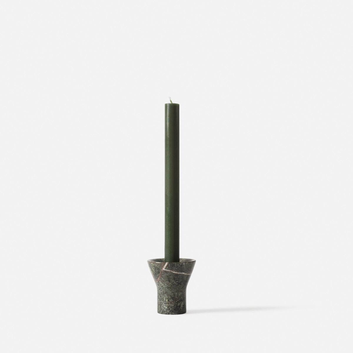 Flare Candle Holder / Forest Green