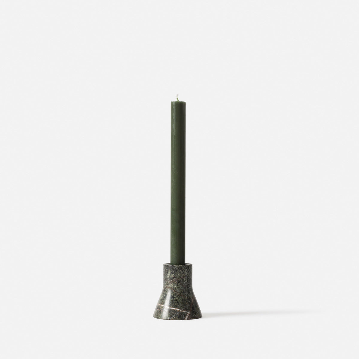 Flare Candle Holder / Forest Green