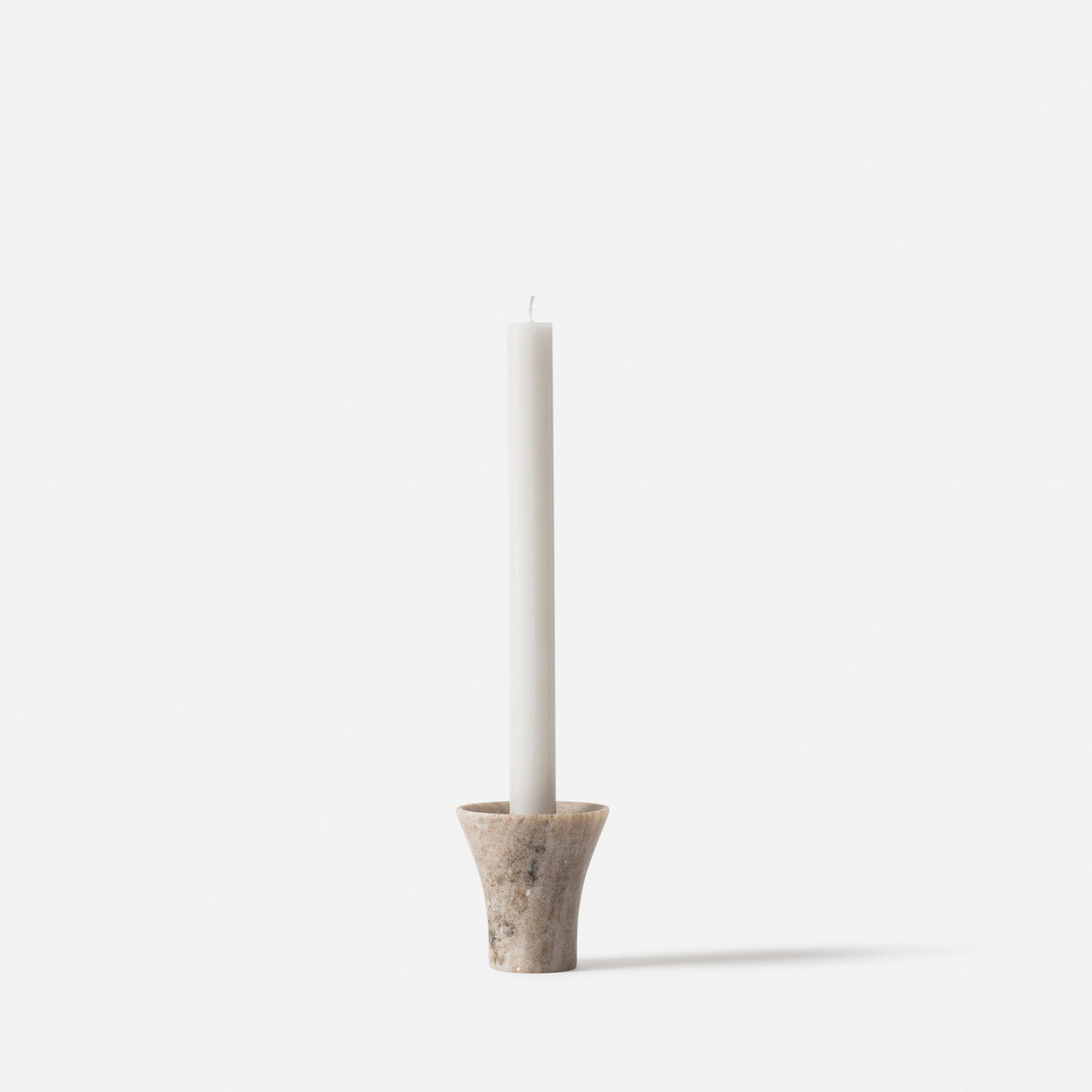 Flare Candle Holder / Forest Brown