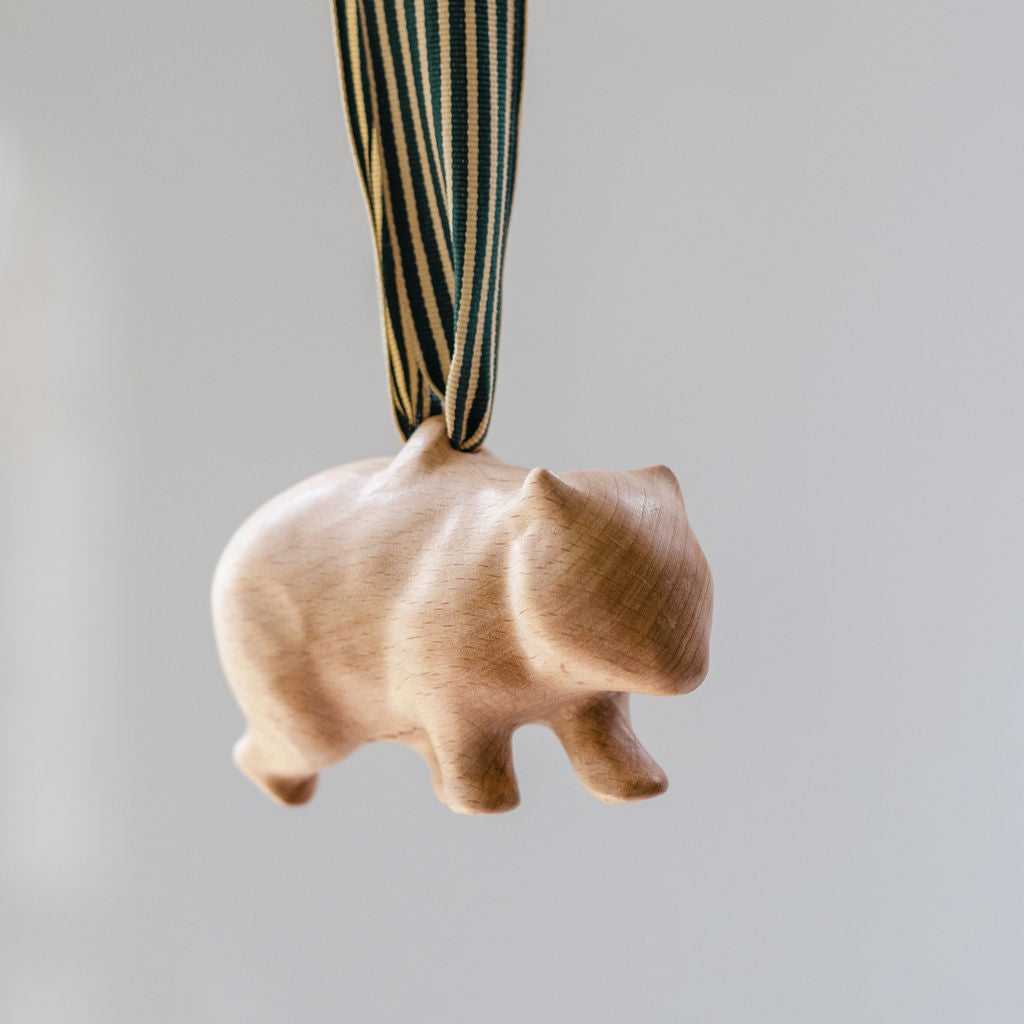 Beechwood Ornament / Wombat