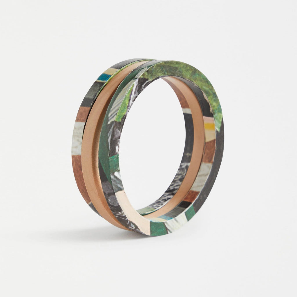 Deca Bangle Set Luna Print Woodend General