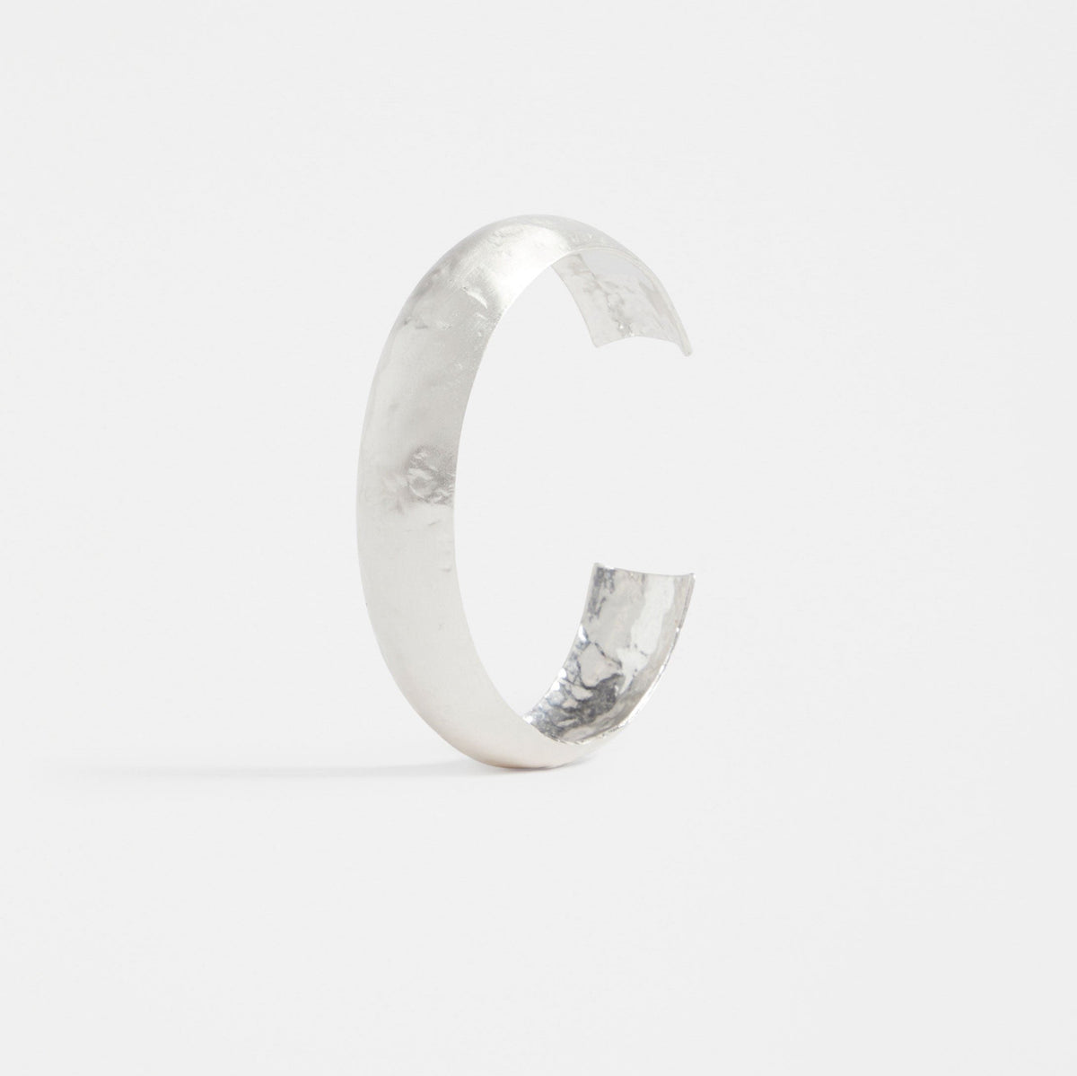 Gild Thin Cuff Bangle / Silver