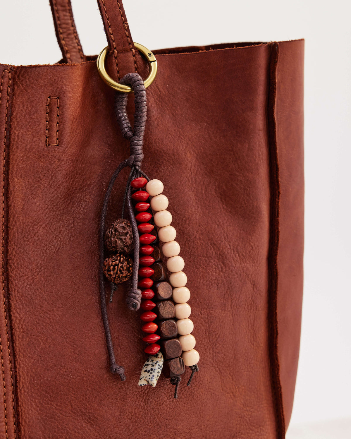 Lucky Fish Bag Charm / Chocolate