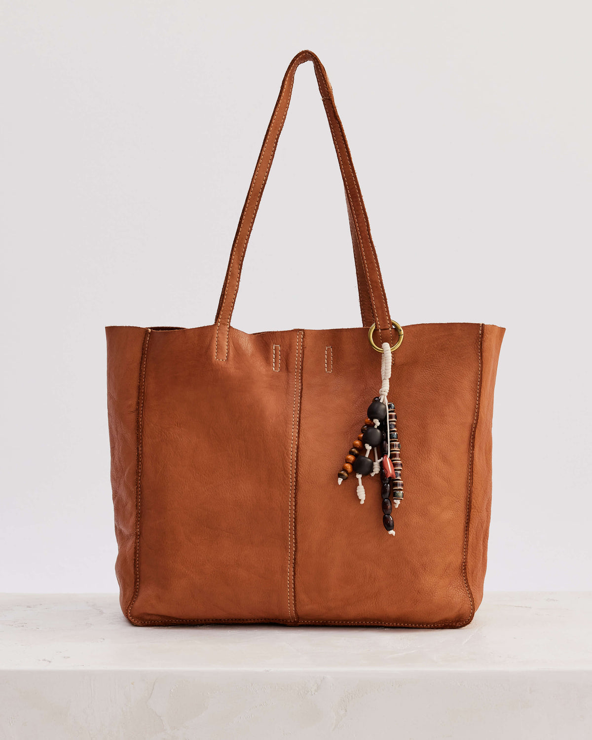 Lucky Fish Bag Charm / Ivory