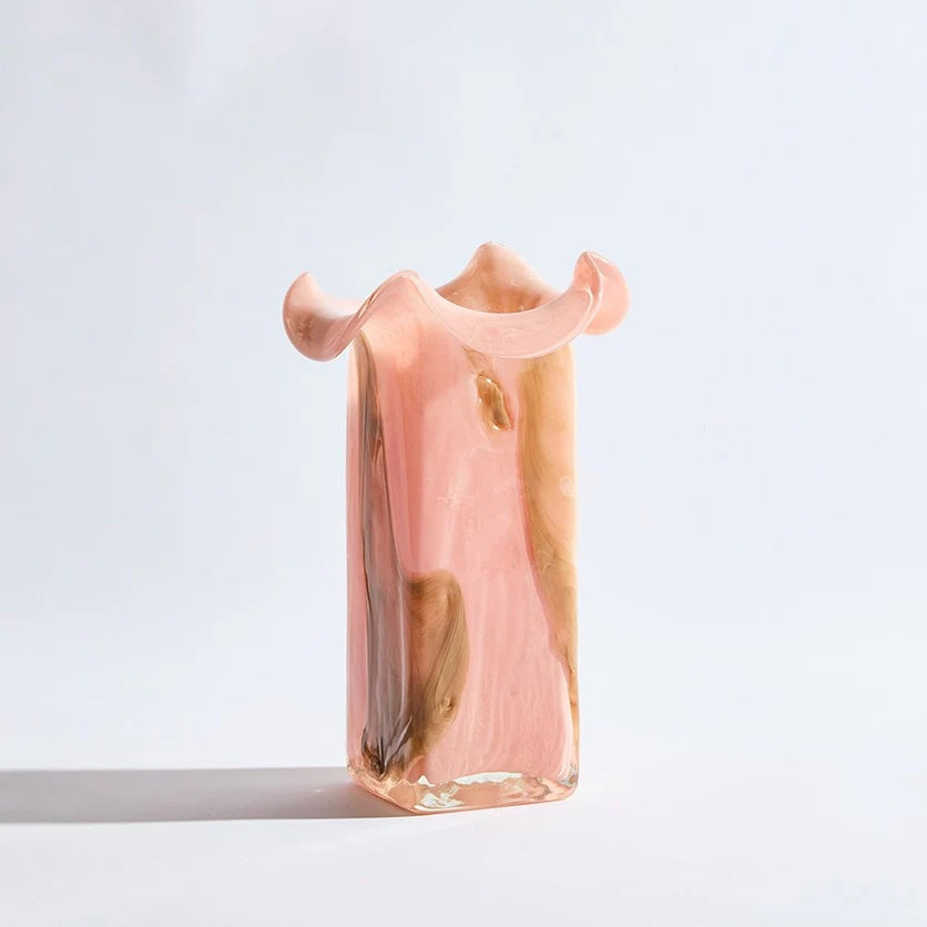 Cubism Vase / Salmon