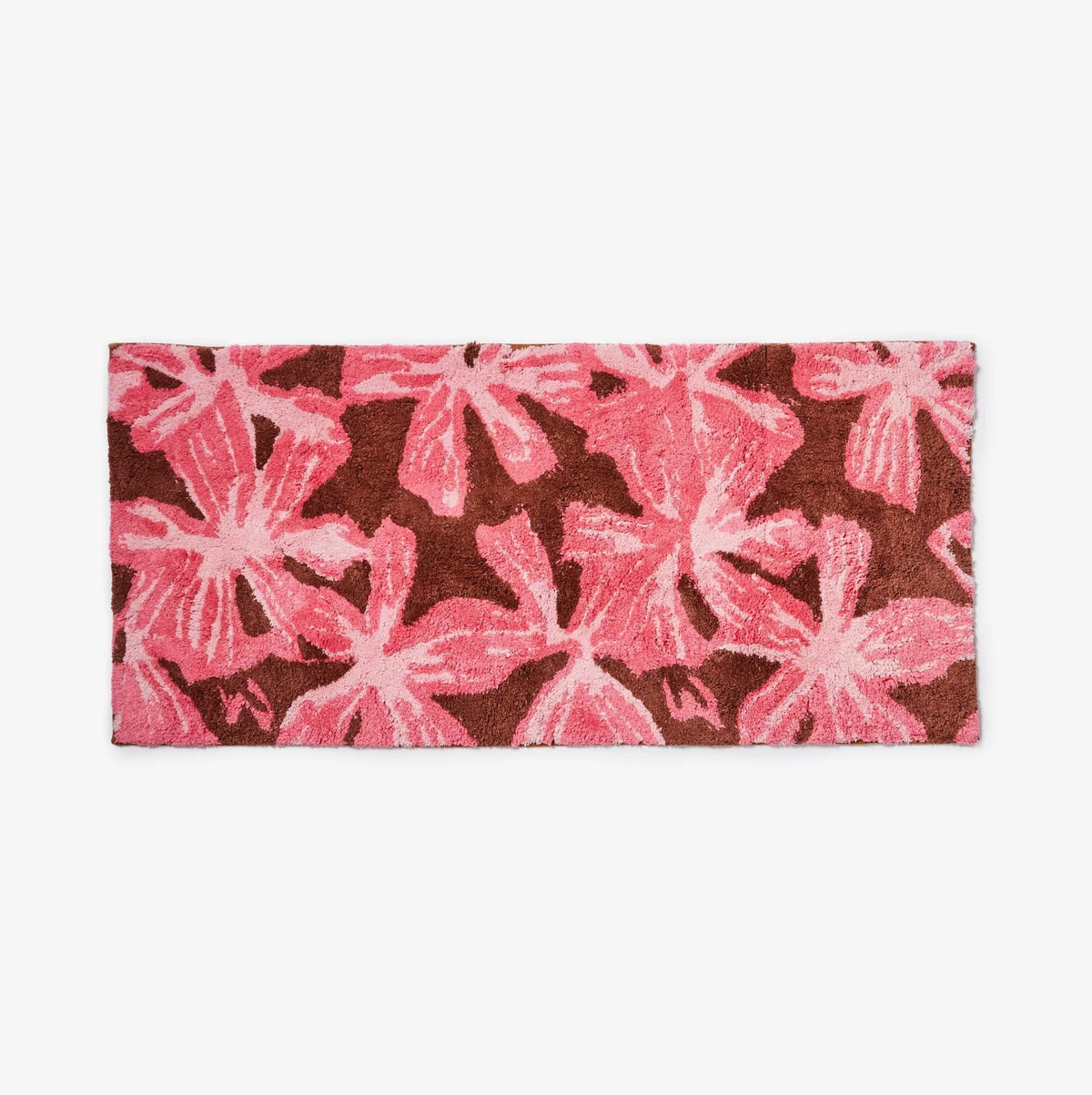 Mave Long Bath Mat/Pink