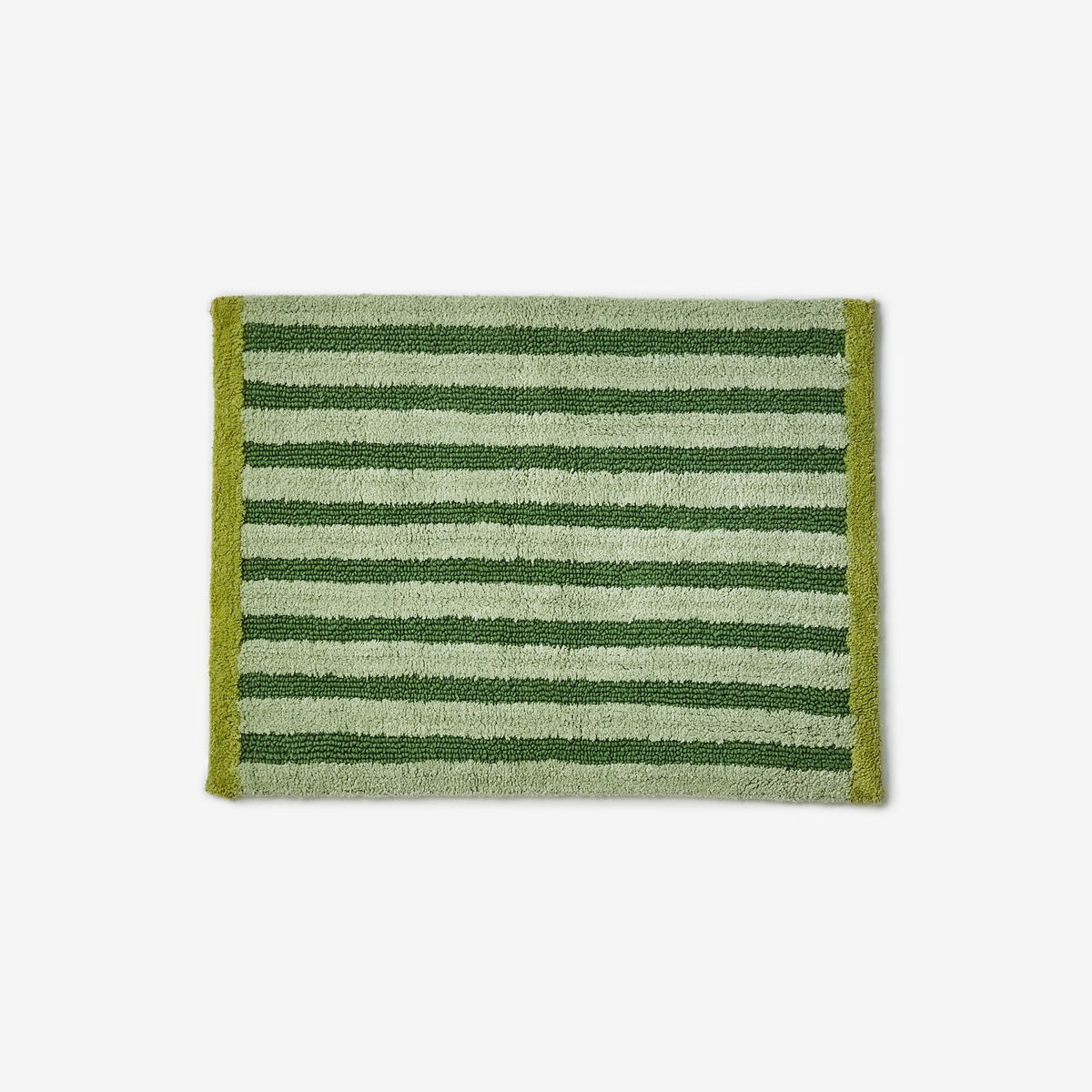 Stripe Khaki Bath Mat