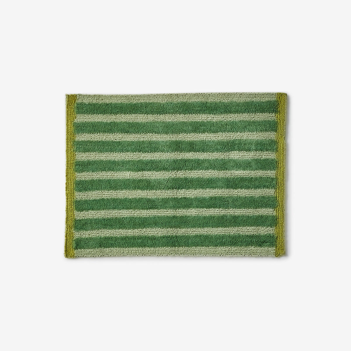 Stripe Khaki Bath Mat