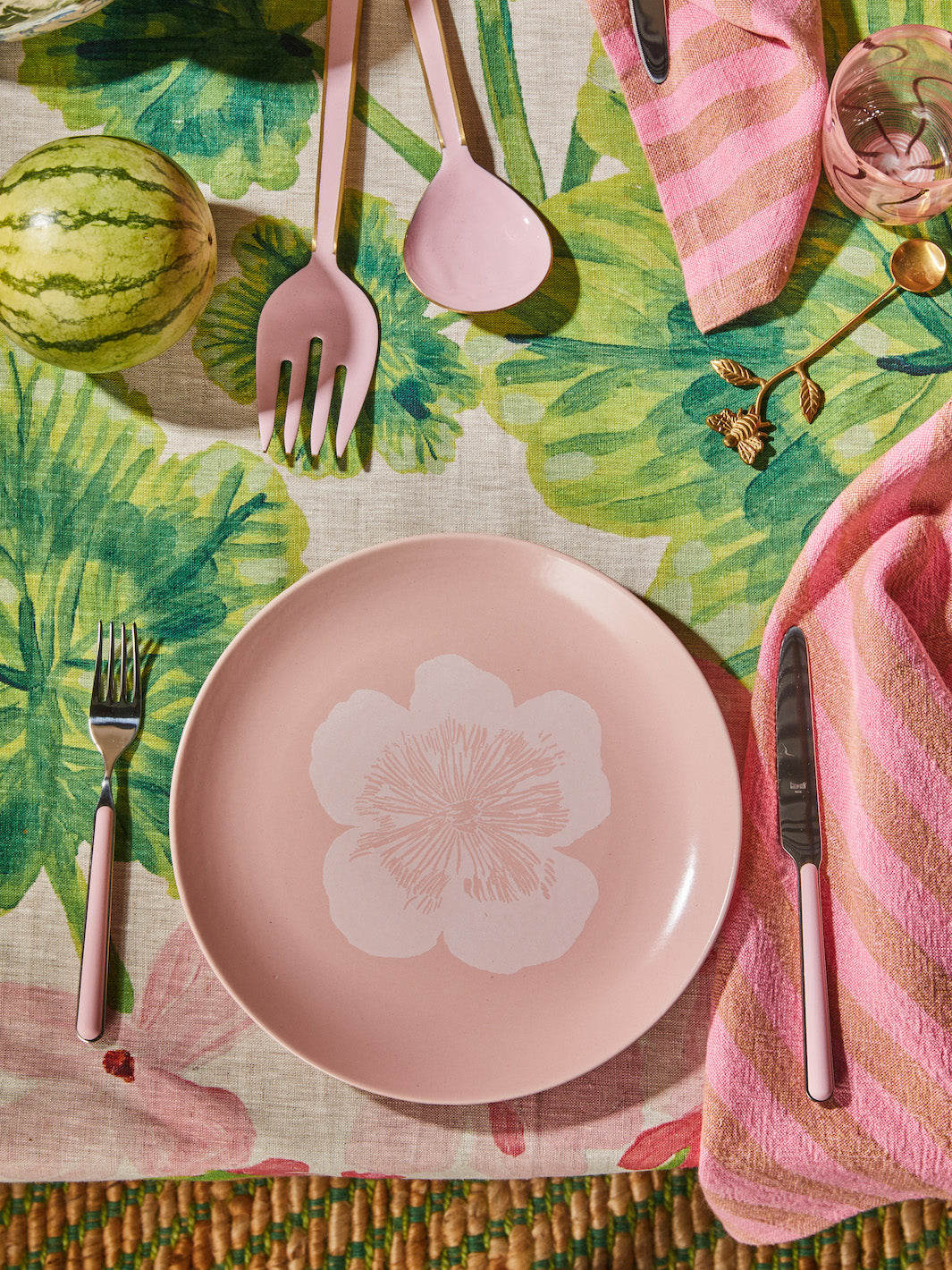 Geranium Multi Tablecloth