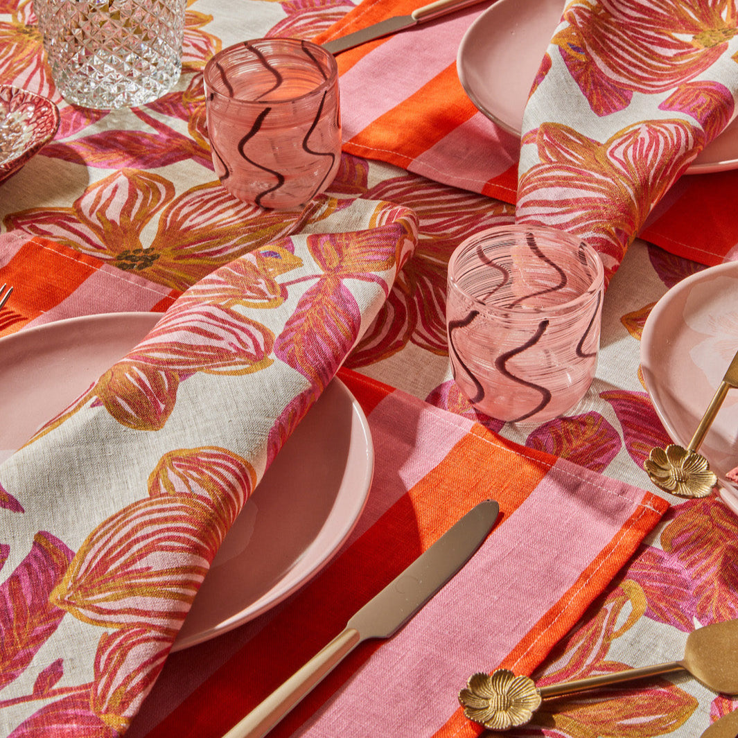 Azalea Pink Napkin Set