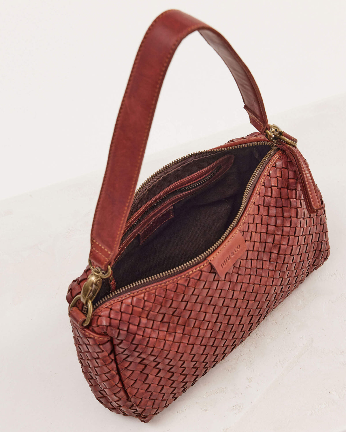 Basque Midi Bag / Amber