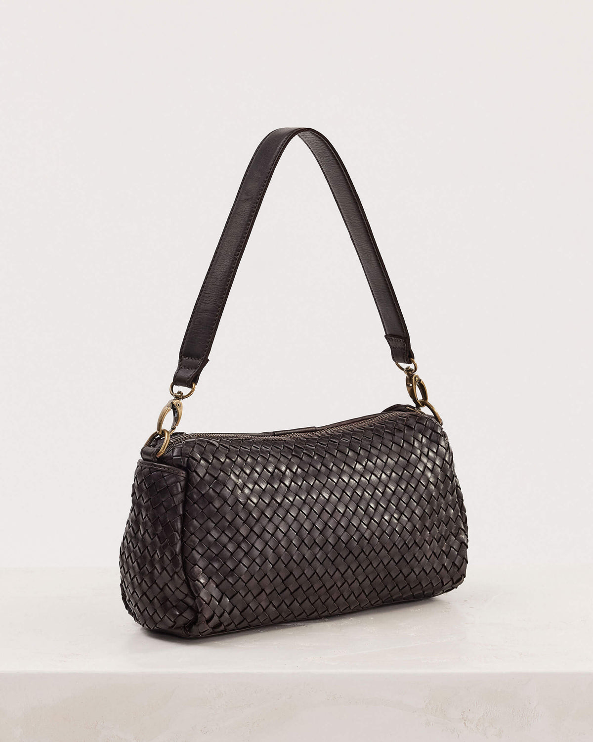 Basque Midi Bag / Chocolate