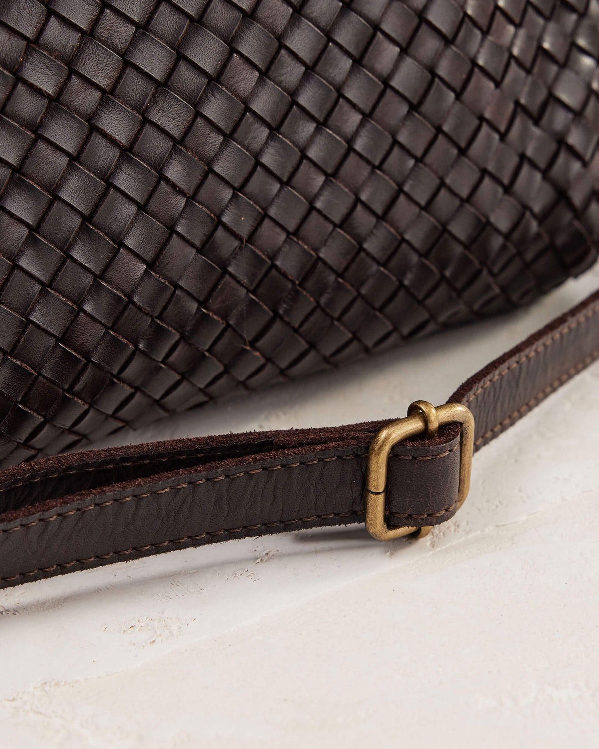 Basque Midi Bag / Chocolate