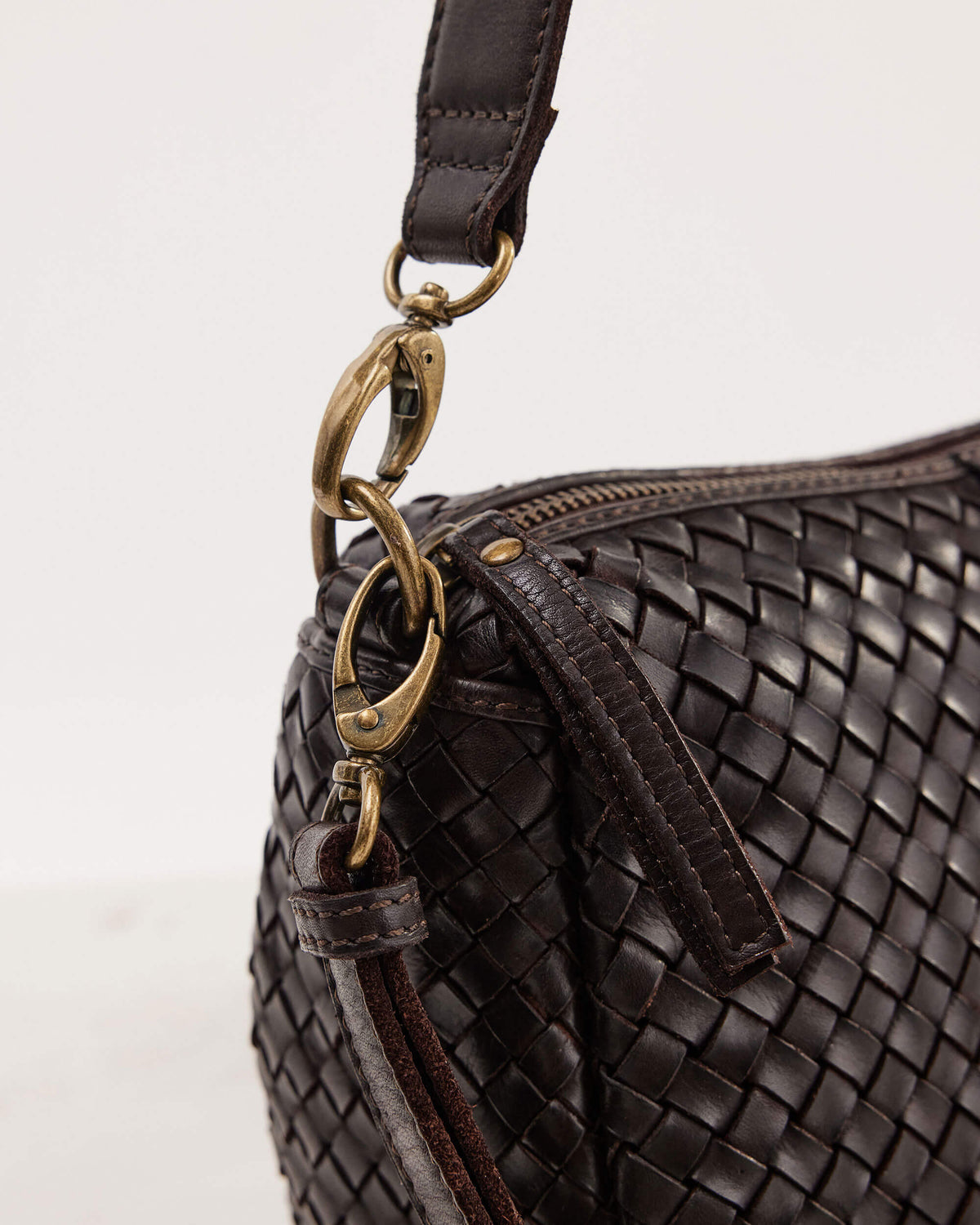 Basque Midi Bag / Chocolate