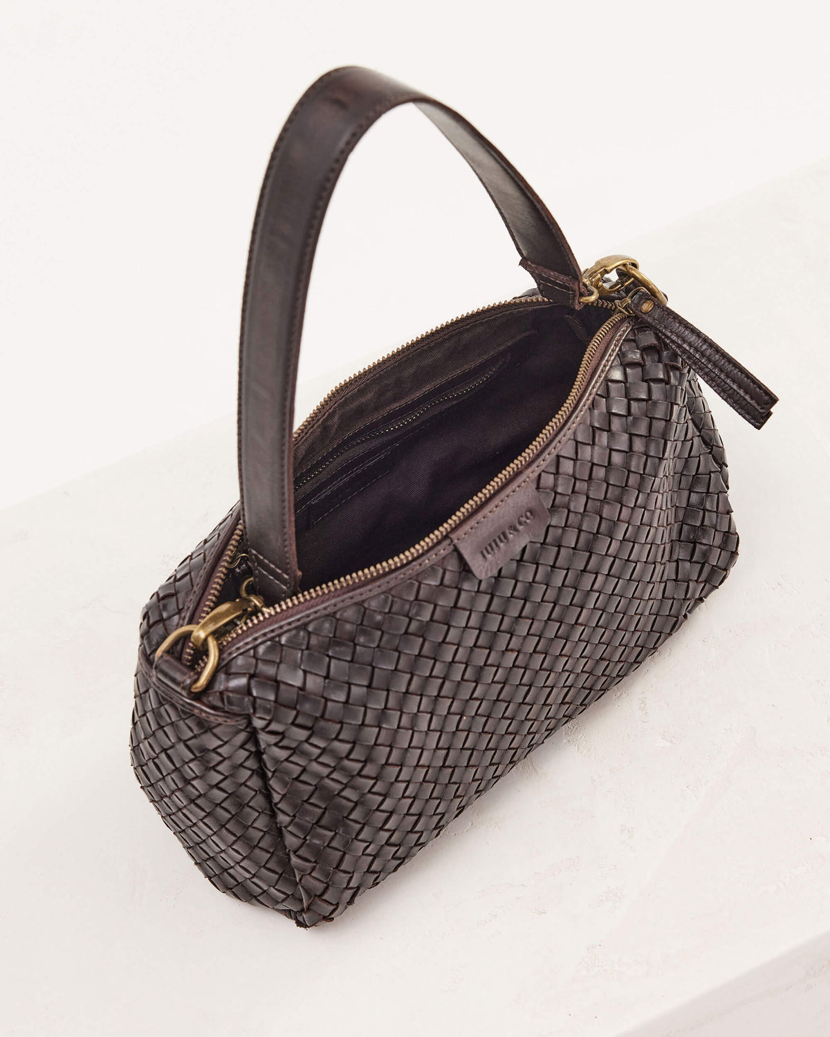 Basque Midi Bag / Chocolate