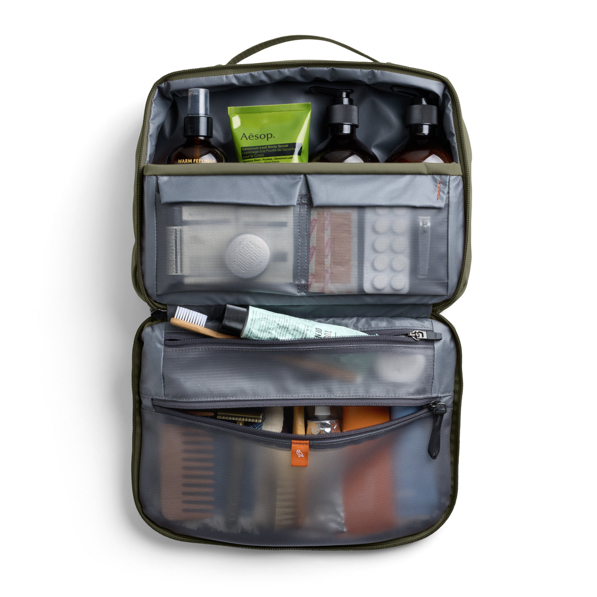 Hanging Toiletry Kit Plus / Sea Kelp
