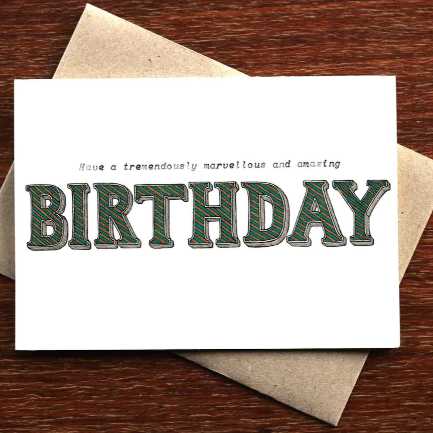 Greeting Card / Birthday Type