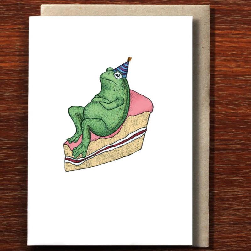 Greeting Card / Birthday Frog