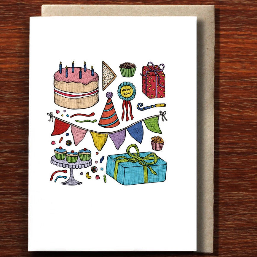 Greeting Card / Birthday Party Time