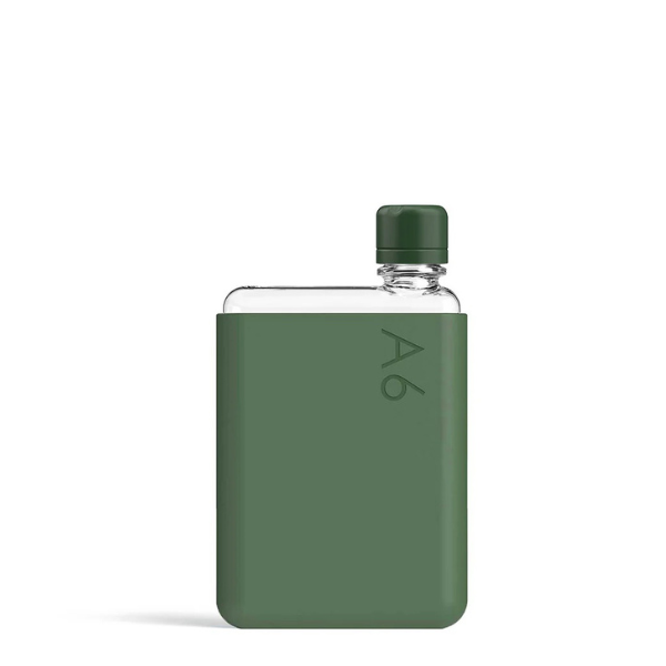 A6 Drink Bottle / Moss Sleeve